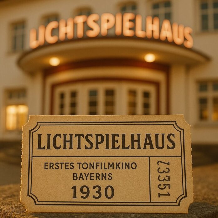Brucker Blatt - Das Bild zeigt eine Nahaufnahme eines Kinotickets mit der Aufschrift 
