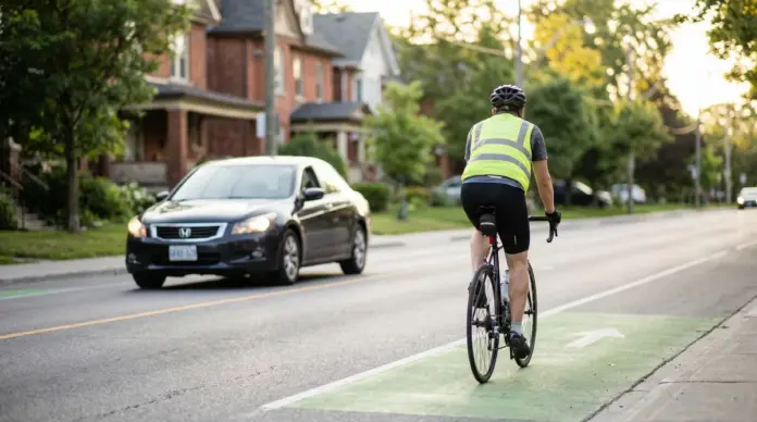 Stadt Fürstenfeldbruck erinnert an Mindestabstand beim Überholen von Radfahrenden — Die Stadt Fürstenfeldbruck weist erneut auf die gesetzlichen Mindestabstände beim Überholen von Radfahrenden hin. Innerorts müssen Autofahrende mindestens 1,5 Mete...