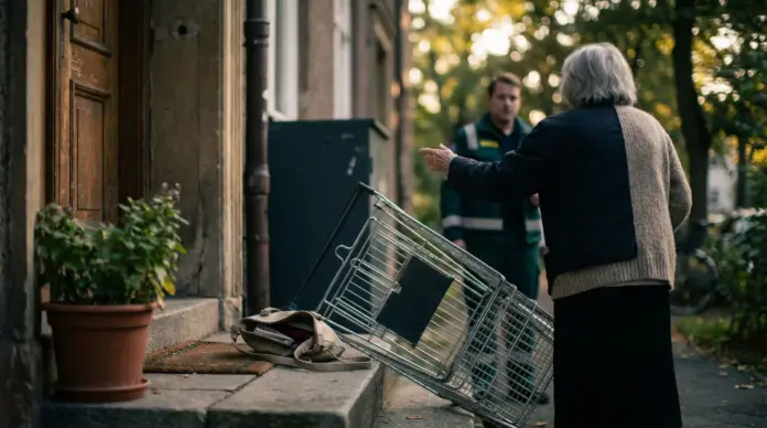 73-Jährige in Germering an der Haustüre beraubt — In der Germeringer Frühlingstraße ist eine 73-jährige Frau am Dienstagabend Opfer eines Raubes geworden. Der Täter riss ihr an der Wohnungstüre einen Einkaufstrolley weg und flüchtete zu Fuß. | Que...