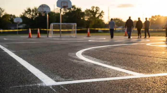 Amperium in Fürstenfeldbruck erhält neue Spielfeldmarkierungen — Auf dem Gelände des Amperium an der Klosterstraße entstehen ab 23. April neue Markierungen für vier Streetballfelder und ein Streetsoccerfeld. Dafür bleibt die Fläche bis Montag, 27....