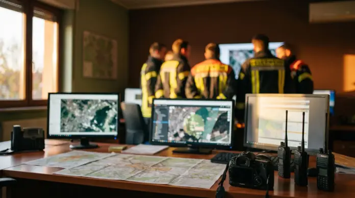 Neues Landesamt für Bevölkerungsschutz in Bayern startet am 15. April — Seit dem 15. April 2026 gibt es in Bayern ein neues Landesamt für Bevölkerungsschutz. Der Kreisfeuerwehrverband Fürstenfeldbruck verweist dazu auf ein Factsheet mit Informatio...