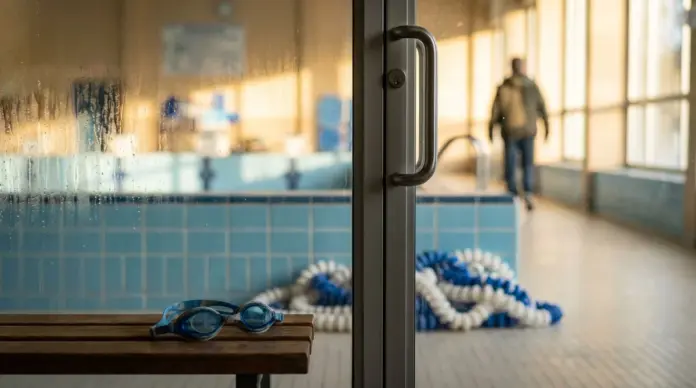 Olchinger Hallenbad bleibt bis Ende Juli geschlossen — In Olching fällt der öffentliche Badebetrieb im Hallenbad vorübergehend aus. Grund sind krankheitsbedingte Personalausfälle. | Quelle: Stadt Olching