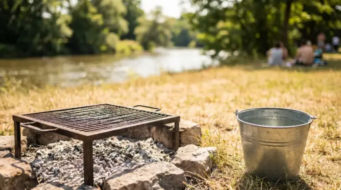 Stadt Fürstenfeldbruck mahnt bei Trockenheit zu Vorsicht mit Feuer und Grillgeräten — Wegen Hitze und trockener Vegetation weist die Stadt Fürstenfeldbruck auf besondere Vorsicht beim Grillen und bei offenem Feuer hin. Ein generelles Verbot gibt e...