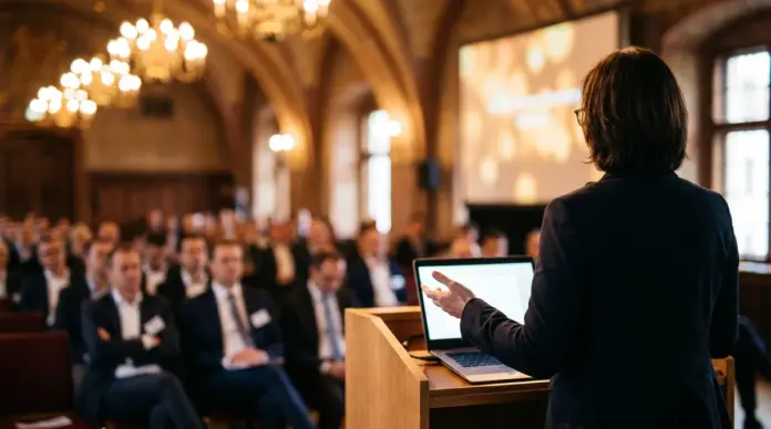 Wirtschaftsempfang in Fürstenfeldbruck stellt Chancen von Künstlicher Intelligenz in den Mittelpunkt — Beim Wirtschaftsempfang der Stadt Fürstenfeldbruck ging es um die Frage, wie kleine und mittlere Unternehmen Künstliche Intelligenz sinnvoll nut...