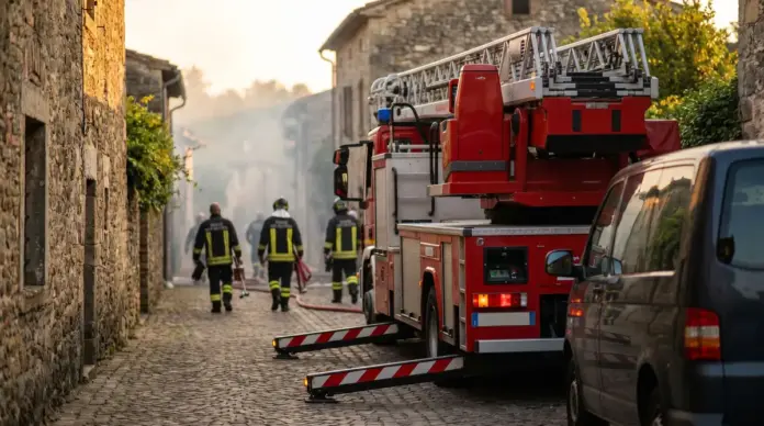 Drehleiter in Mittelstetten alarmiert, Einsatz vor Ort nicht möglich — Die Feuerwehr Mammendorf ist am Dienstagmorgen zur Unterstützung nach Mittelstetten alarmiert worden. Wegen beengter Verhältnisse konnte die Drehleiter dort nicht eingesetzt we...