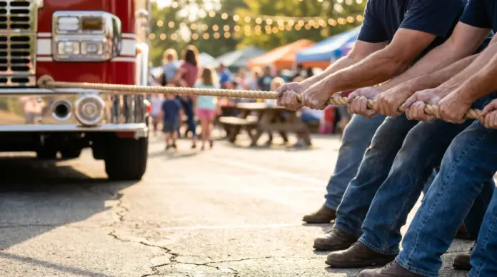 Familienfest bei der Freiwilligen Feuerwehr Fürstenfeldbruck — Die Freiwillige Feuerwehr Fürstenfeldbruck hat am 6. Juli ihr großes Feuerwehr-Familienfest gefeiert. Im Mittelpunkt standen der Dank an Familien und Partner, ein türkisches kulinarisc...