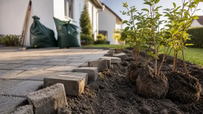 Germering fördert Begrünung und Entsiegelung auf privaten Grundstücken — Die Stadt Germering unterstützt Bürgerinnen und Bürger seit 2024 mit Zuschüssen für mehr Grün auf Privatgrundstücken. Gefördert werden unter anderem Baumpflanzungen, Baumpfle...