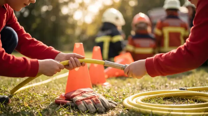 Kinderfeuerwehr Mammendorf veranstaltet Spiele- und Experimente-Tag — Die Kinderfeuerwehr Mammendorf hat am 4. Juli ihren diesjährigen Spiele- und Experimente-Tag ausgerichtet. 18 Kinder nahmen an Stationen zu Geschicklichkeit, Teamgeist und Wisse...