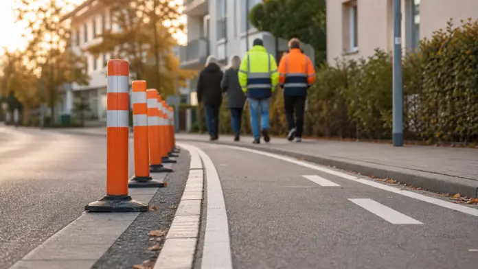 Stadt lädt zum Geh-Spräch durch die Fahrradzone ein — Rund ein Jahr nach den jüngsten Maßnahmen in der Fahrradzone Am Krebsenbach/Rosen-/Tulpen-/Nelkenstraße sucht die Stadt Fürstenfeldbruck den Austausch mit Anwohnerinnen, Anwohnern und Interessi...