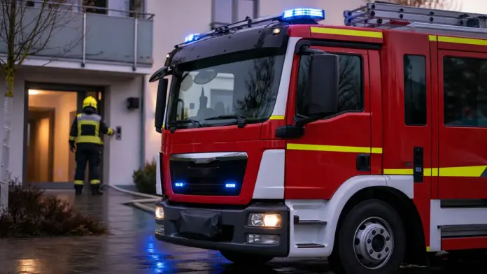 Brandmeldeanlage in Puchheim-Bahnhof ausgelöst — Die Freiwillige Feuerwehr Puchheim-Bahnhof wurde am frühen Montagmorgen zu einer ausgelösten Brandmeldeanlage alarmiert. Im Einsatz waren zwei Fahrzeuge der Feuerwehr. | Quelle: Freiwillige Feuerweh...
