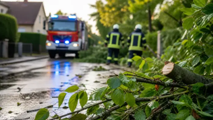 Elf Einsätze nach Unwetter in Fürstenfeldbruck — Sturmböen, Gewitter und Starkregen haben der Freiwilligen Feuerwehr Fürstenfeldbruck in der Nacht auf den 5. August mehrere Einsätze im Stadtgebiet beschert. Insgesamt arbeiteten die ehrenamtlichen ...
