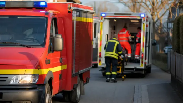 Feuerwehr Puchheim-Bahnhof unterstützt Rettungsdienst — Die Freiwillige Feuerwehr Puchheim-Bahnhof ist am Mittwochmittag zu einer technischen Hilfeleistung alarmiert worden. Der Einsatz diente der Unterstützung des Rettungsdienstes. | Quelle: Frei...