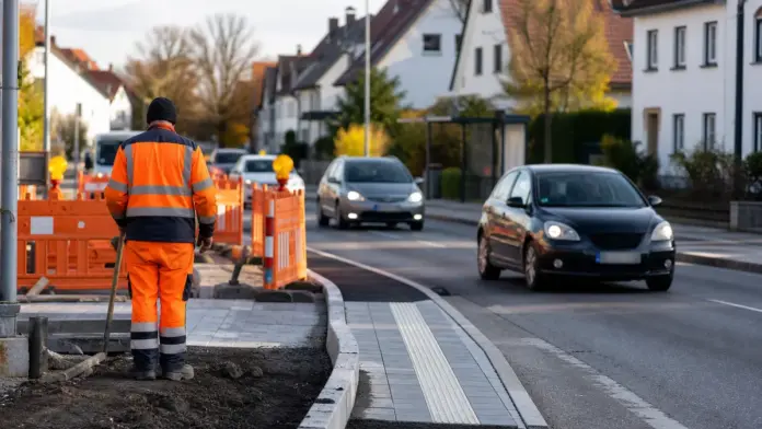 Hauptstraße in Eichenau wird zeitweise zur Einbahnstraße — Zwischen Parkstraße und Kirchenstraße werden ab 1. September vier Bushaltestellen barrierefrei umgebaut. Der Verkehr auf der Staatsstraße 2069 läuft während der Arbeiten nur in Richtung Sü...