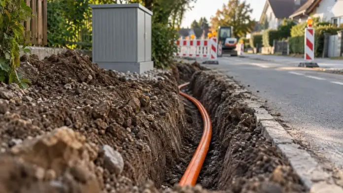 Kabelarbeiten für Windkraftanlagen im Gemeindegebiet Maisach — In Maisach werden in den kommenden Monaten elektrische Leitungen für den Anschluss neuer Windkraftanlagen an das Mittelspannungsnetz verlegt. Die Arbeiten sollen voraussichtlich im ers...