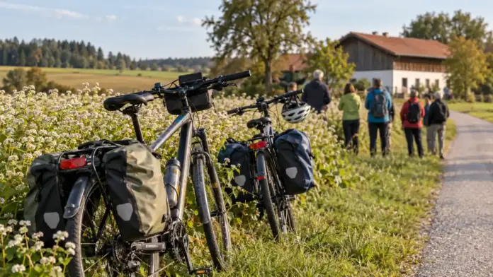 32 Teilnehmende bei der 6. Hofladenradtour im westlichen Landkreis — Die 6. Hofladenradtour führte am 20. September 2026 zu regionalen Erzeugern in Langwied, Adelshofen und Grunertshofen. 32 Radfahrerinnen und Radfahrer informierten sich über Buch...