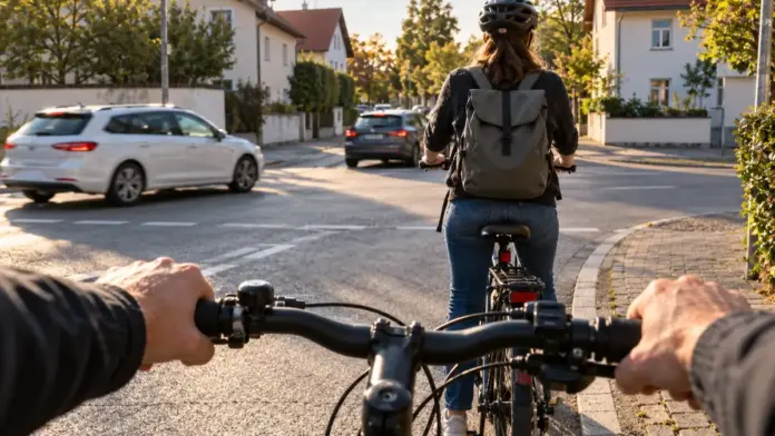 KI-generiertes Symbolbild: ADFC-Fahrradklima-Test: Noch fehlen Stimmen aus vielen Kommunen im Landkreis — Bis zum 30. November können Radfahrerinnen und Radfahrer beim ADFC-Fahrradklima-Test 2026 ihre Erfahrungen teilen. Für die Auswertung braucht eine Gemeinde mindestens 5...