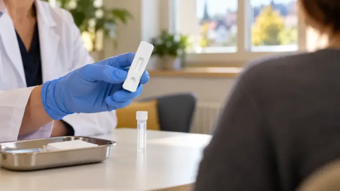KI-generiertes Symbolbild: Gesundheitsamt bietet kostenlose HIV-Tests und Beratung an — Während der bayerischen HIV-Testwochen vom 2. bis 30. November 2026 bietet das Gesundheitsamt Fürstenfeldbruck kostenlose Tests und psychosoziale Beratung an. Das Testangebot gilt ganzjä...