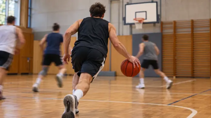 KI-generiertes Symbolbild: KI-generiertes Symbolbild: Basketball