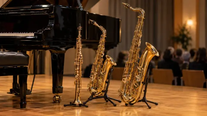 Trio Étoiles gastiert beim vierten Bürgerhauskonzert in Emmering — Beim vierten Bürgerhauskonzert in Emmering ist am Sonntag, 18. Oktober 2026, das Trio Étoiles zu hören. Das Ensemble mit zwei Saxophonen und Klavier spielt um 19 Uhr im Bürgerhaus ...
